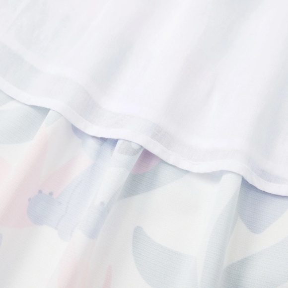 Disney Stitch Girl Dress with Floral and Tropical Plant Print - Picture 7 of 7